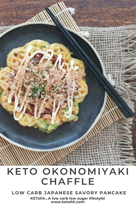 Looking for easy keto chaffle recipes? Keto Okonomiyaki Chaffle | Recipe | Low carb dinner ...