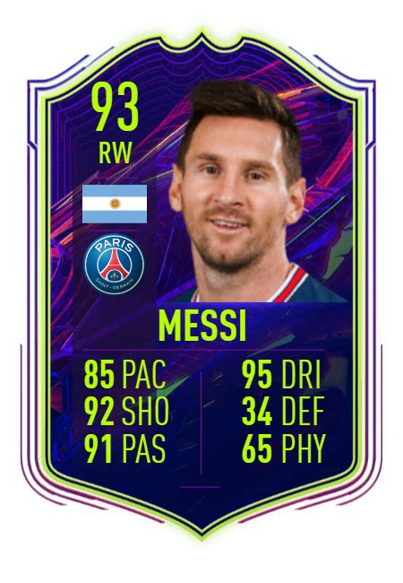 Fifa 22 Ultimate Team Lionel Messi S Fut Card Stats Skills And History Sporting News Canada