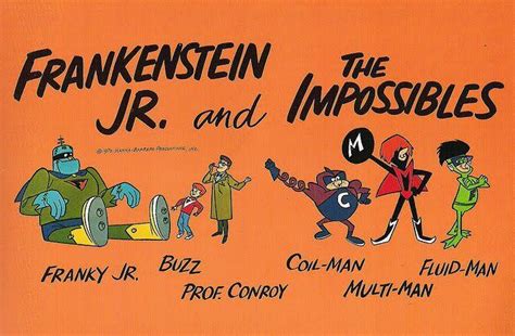 Frankenstein Jr And The Impossibles Cartoons 1966 1968 Cbs Hanna