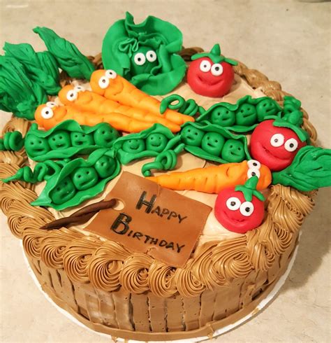Add Some Veggies To Your Cake With Cake Decorations Vegetables For A