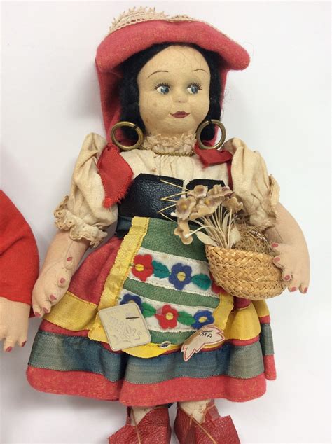 Magis Roma Vintage Dolls Set Of Two Made In Italy Etsy