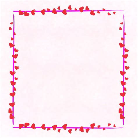 Free Valentine Border Stock Photo