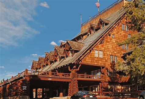 Old Faithful Inn Inside The Park In Yellowstone National Park Best