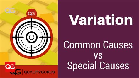 Special Cause Vs Common Cause Variation Quality Gurus