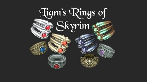 Liams Rings Of Skyrim Se At Skyrim Special Edition Nexus Mods And Community