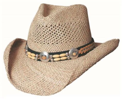 New Ashland Natural Genuine Panama Straw Western Cowboy Hat Bullhide