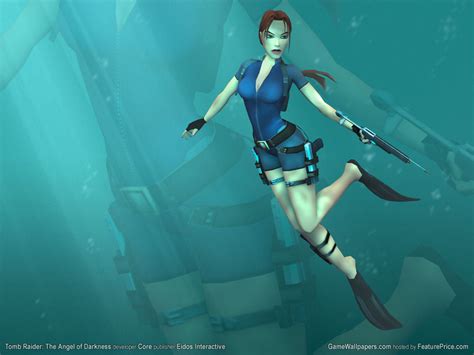 Lara Croft Diving Tomb Raider Angel Of Darkness Wallpaper 31496360