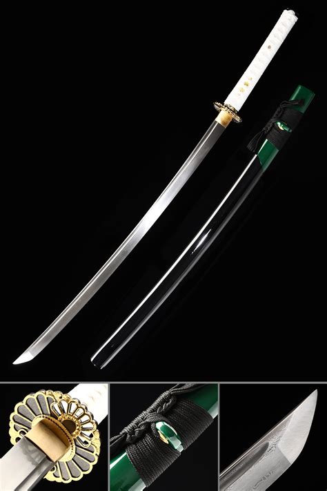 Katana Handmade Real Japanese Katana Sword Damascus Steel Full Tang