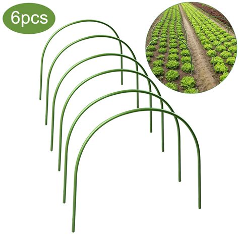 That said, perfect gardens focuses on selling products that are tested for quality, those products receive our stamp of approval. 6 Pcs Greenhouse Hoops Plant Hoop Grow Garden Tunnel Hoop ...