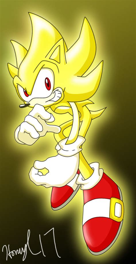 Super Sonic By Honeyl17 On Deviantart