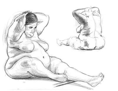 Yogi Nude Sketching