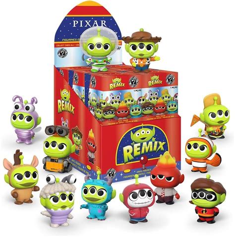 Funko Mystery Mini Pixar Alien Remix One Mystery Figure Multicolor