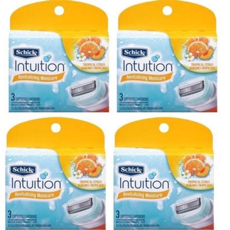 You'll receive email and feed alerts when new items arrive. 12 Schick intuition Razor Blade Women Tropical Citrus ...