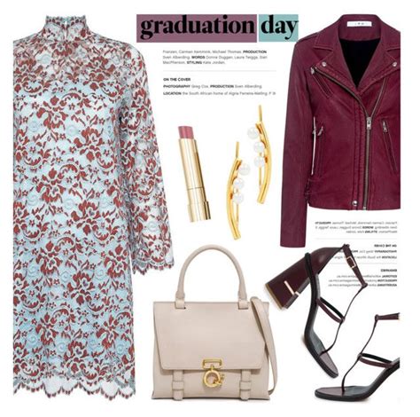 Graduation Day Style By Ifchic Liked On Polyvore Featuring Ganni