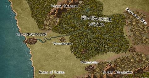 Dd Neverwinter Map Maps Location Catalog Online