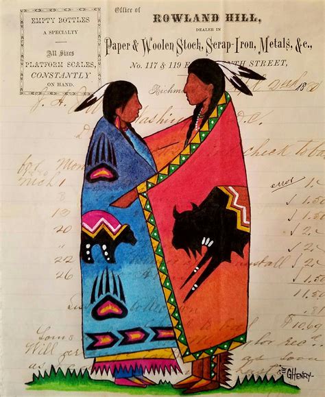 Native Love Ledger Painting Native American Paintings Native