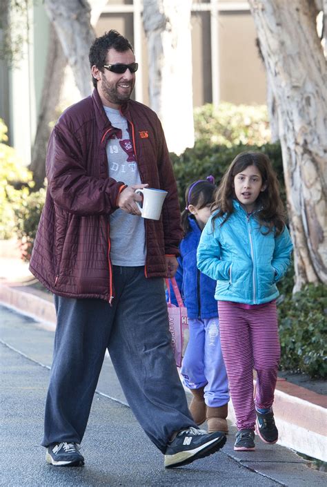 Adam Sandler's rarely-seen daughters Sadie, 16, and Sunny, 14, look