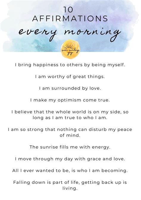 Powerful Affirmations To Inspire And Motivate You In Sy