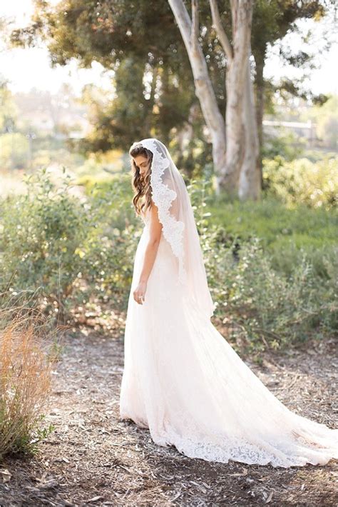 Romantic Styled Bridal Shoot At Oso Creek Trail Relaxed Wedding Dress