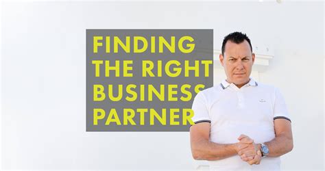 Finding The Right Business Partner Spencer Lodge Sales Strategist