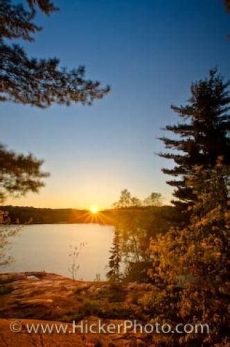 Beautiful George Lake Scenery Killarney Provincial Park Ontario Photo