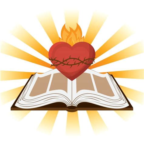 Sacred Heart Of Jesus Illustrations Royalty Free Vector Graphics