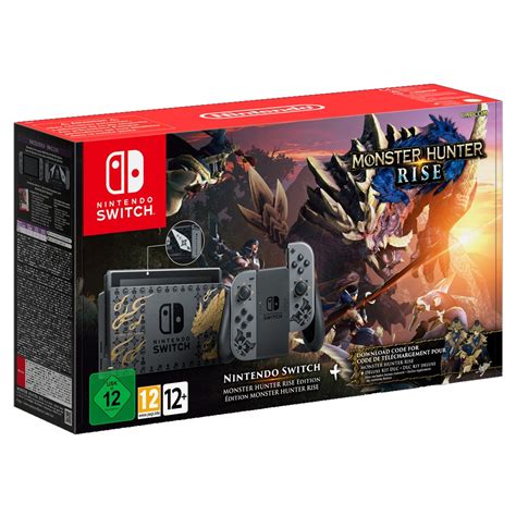 Nintendo Monster Hunter Rise Special Edition Switch Console