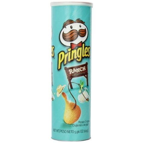 Pringles Super Stack Potato Crisps Ranch 596 Oz Pack