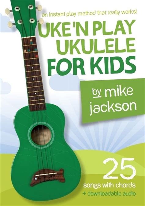 These one chord ukulele songs are nothing but a nifty way to impress your friends, crush, next door neighbor, it's up to you! Uke n Play Ukulele For Kids Mike Jackson Learn Book and Play A Long CD - South Coast Music