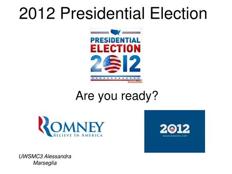 Ppt 2012 Presidential Election Powerpoint Presentation Free Download