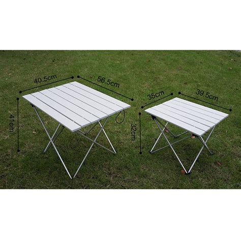 Portable Table Foldable Folding Camping Hiking Desk Traveling Outdoor
