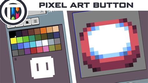 Pixel Art Tutorial How To Animate A Button Learn 3d Now