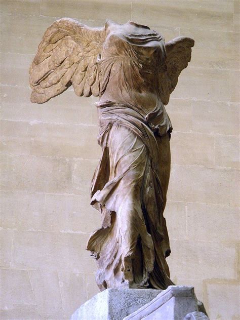 though it is not directly from the classical era this statue of the goddess nike of greek