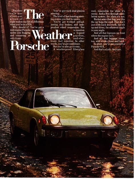 Calisting8849120211973 Porsche 914 The Weather
