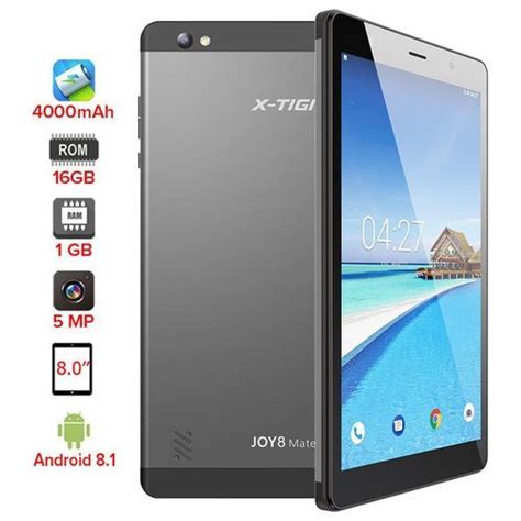 Shop X Tigi Tablet Joy 8 Mate 8 16gb Hdd 1gb Ram Android 81