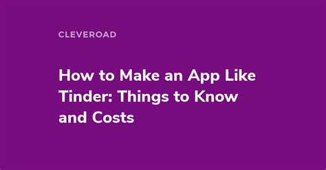 As usual, it depends on the functionality you are going to fill your app up with and the complexity you will bring to this functionality. How to Make an App like Tinder and How Much Does It Cost?