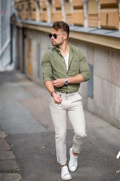 Update 83 Olive Green Trouser Matching Shirt Vn