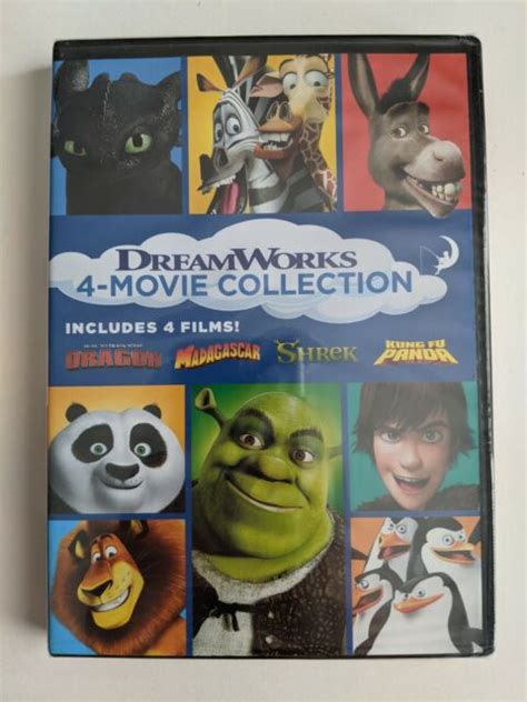 Dreamworks 4 Movie Collection Dvd For Sale Online Ebay