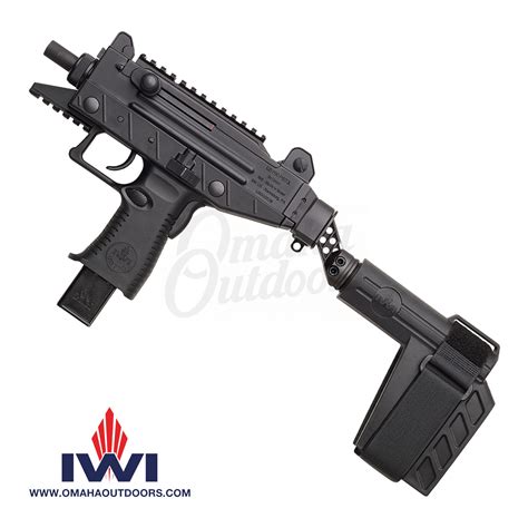 Iwi Uzi Pro 9mm Pistol Sb Tactical Pistol Brace 225rd