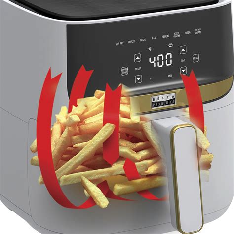 Customer Reviews Bella Pro Series Qt Digital Air Fryer With Matte