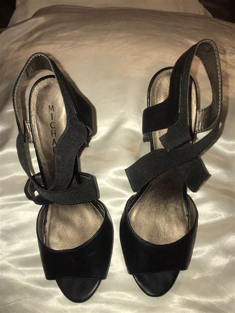 Michael Black Jayda Platform Sandal 5 High Heel Size 95 Elastic Top