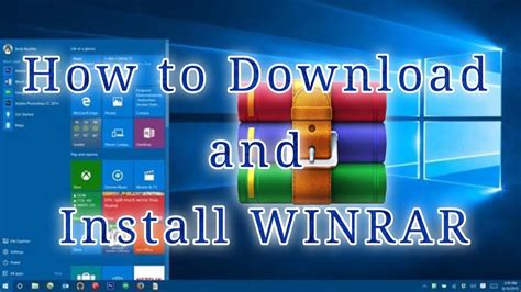 How To Download And Install Winrar Youtube