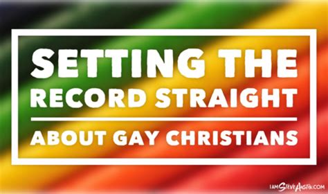 Setting The Record Straight About Gay Christians Huffpost