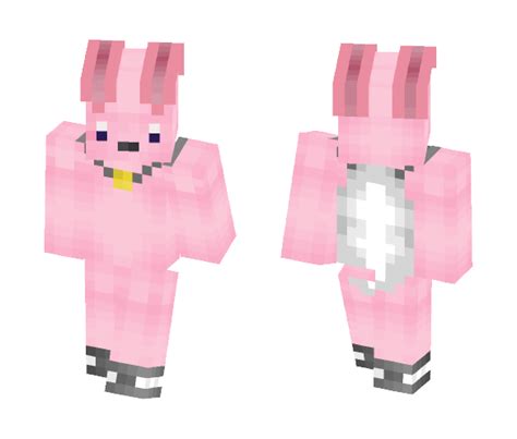 Download Cute Bunny With Cape Minecraft Skin For Free Superminecraftskins