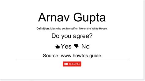 How To Pronounce How To Say Arnav Gupta Youtube