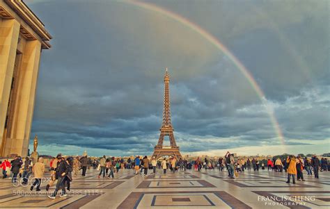 Photograph Rainbow Over The Eiffel Tower By Francis Cheng On 500px