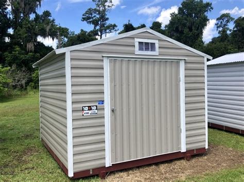 10x10 Shed Central Florida Steel Buildings And Supply