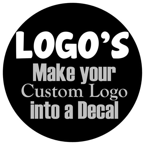 Custom Logo Decals Make Your Logo A 1 Of A Kind Decal