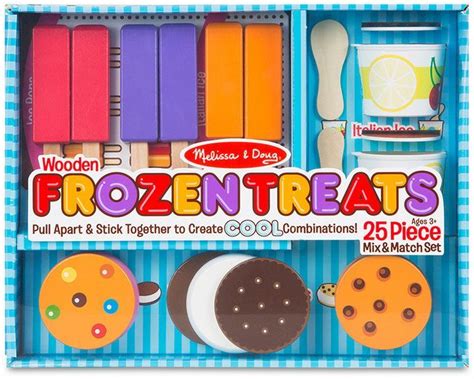 Melissa And Doug Wooden Frozen Treats Set All Toys Kids Toys Toddler