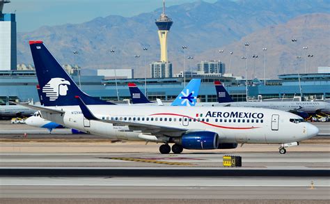 N126am Aeroméxico 2011 Boeing 737 7bk Cn 30617 Las Vegas Flickr
